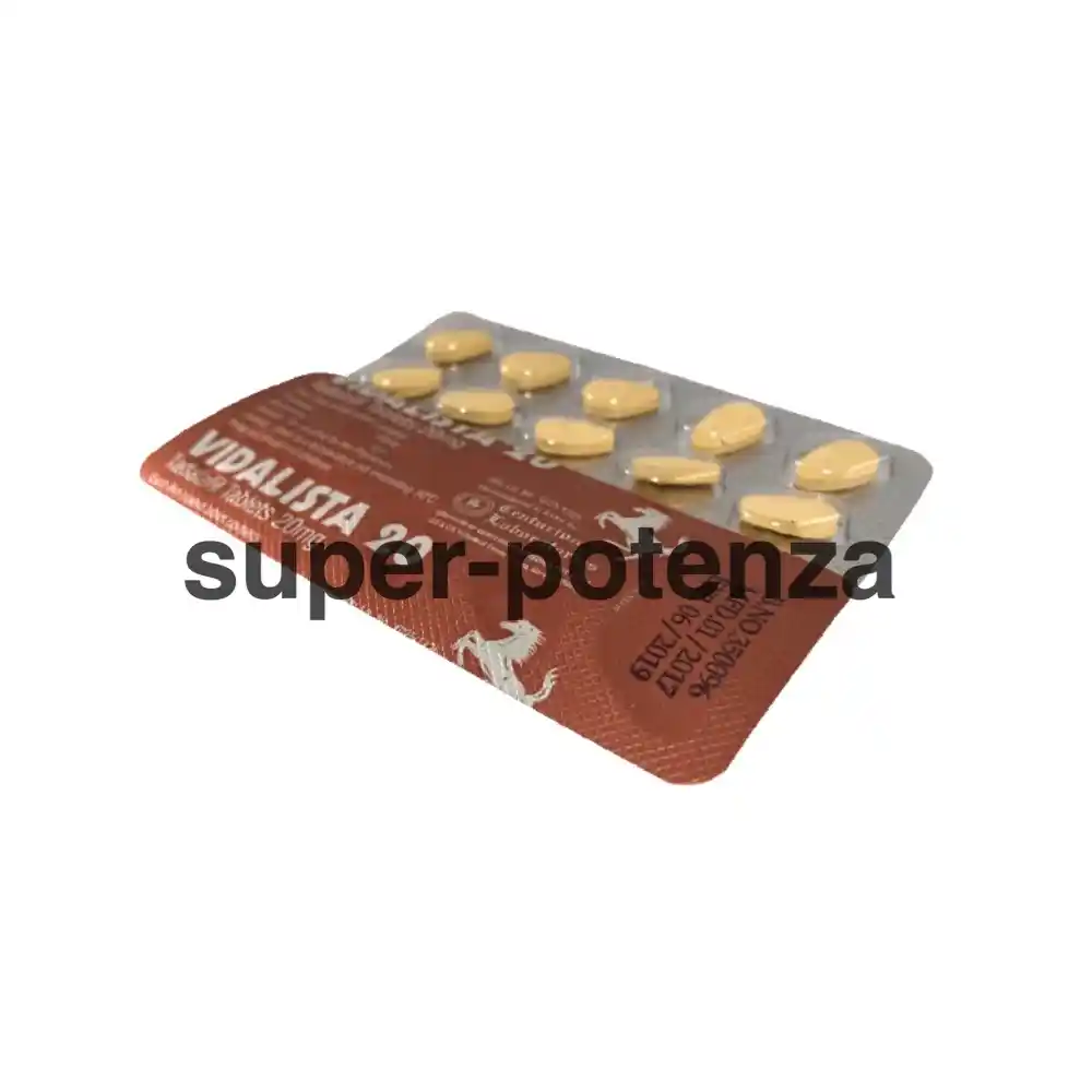 Vidalista 20 mg GRATIS - immagine 3