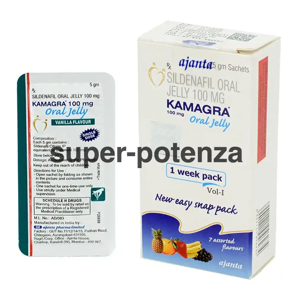 Kamagra Oral Jelly 100 mg - immagine 3